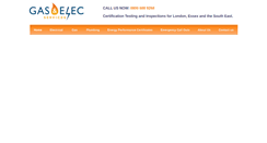 Desktop Screenshot of gasandeleccertificates.co.uk